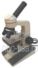 Микроскоп с осветителем - столиком Морозова